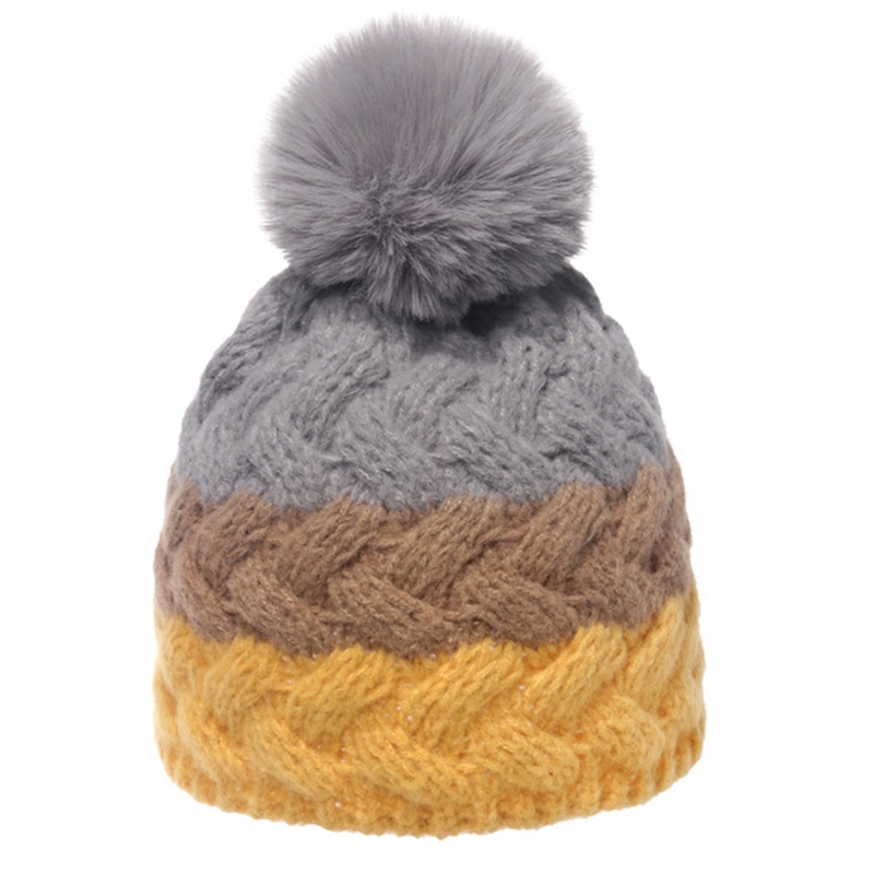 Mũ Dệt Kim Phối Màu Đơn Giản Thời Trang Cho Nam Và Nữ