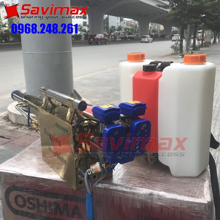 Máy phun khói khử trùng khu chung cư Fogging Machine FM-180SV chất lượng cao mà giá rẻ