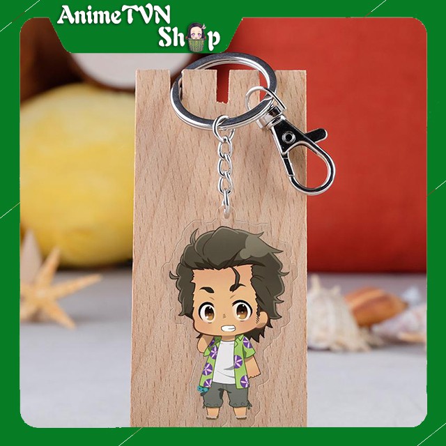 Móc khoá Mica dây xịn anime Anohana - Nhựa Cứng Acrylic In 2 mặt sắc nét ( ảnh thật )