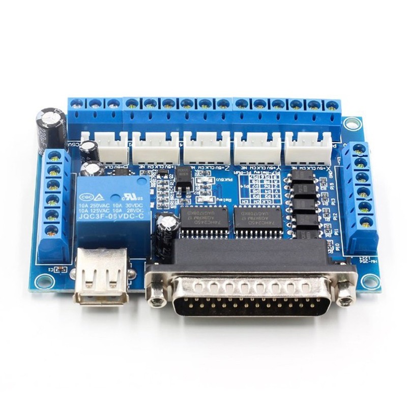 1 Máy Khắc 5 Trục Mah3 CNC Kèm Động Cơ Bước