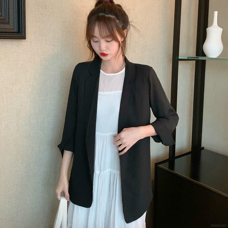 Áo Khoác Blazer Nữ Dáng Rộng Phong Cách Hàn Quốc | BigBuy360 - bigbuy360.vn