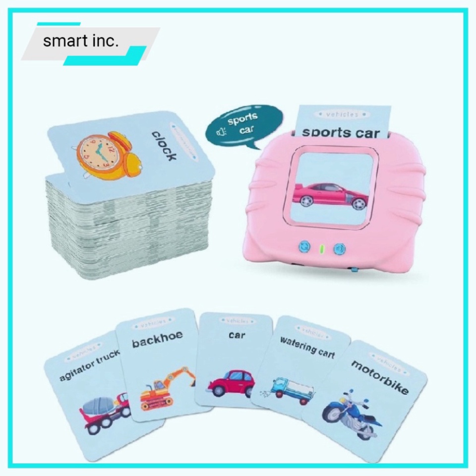 Máy Đọc Thẻ Tiếng Anh Flashcard Cho Trẻ Máy Học Từ Vựng Cho Bé 224 Từ Vựng