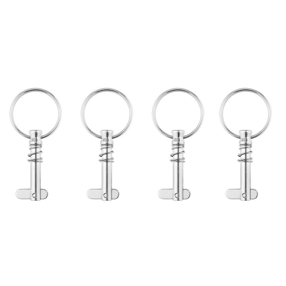 Set 4 Bản Lề Phần Cứng Tháo Lắp Nhanh 6.3 * 42mm