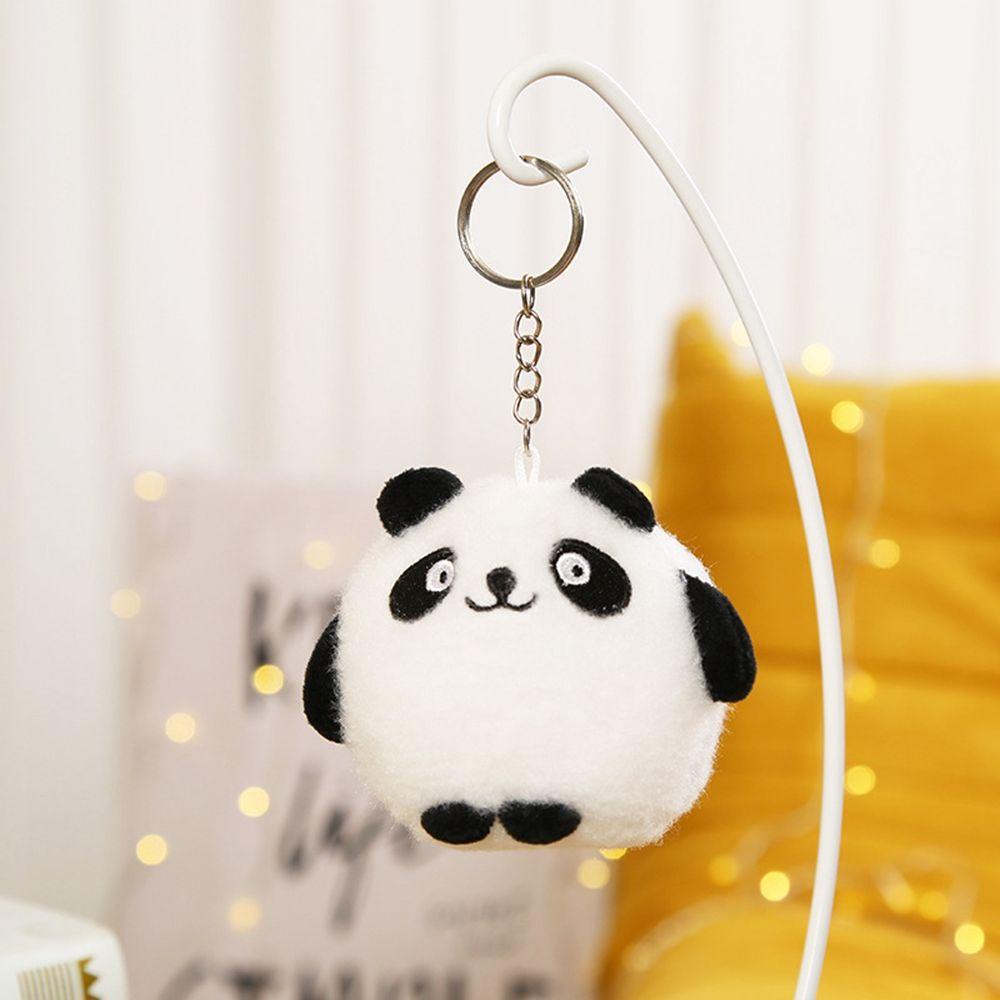 REBUY1 Móc Khóa Hình Gấu Trúc Hoạt Hình Dễ Thương