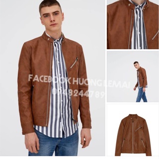 áo da nam pull and bear auth