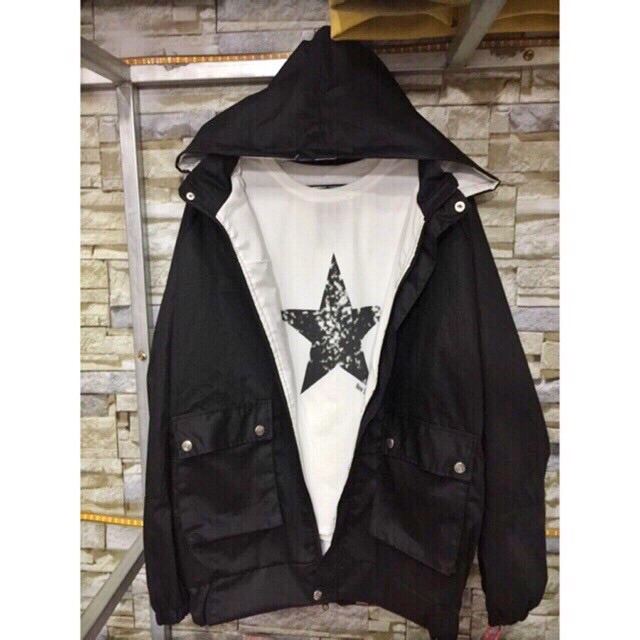 Áo khoác kaki túi hộp form rộng có ảnh thật | BigBuy360 - bigbuy360.vn