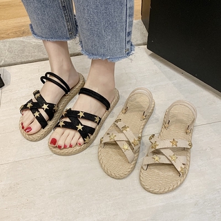Dép nữ big size 40 - 43 đi biển cực xinh trong giày big size nữ