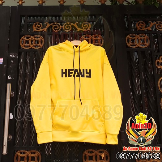 COMBO Team Heavy - Áo Hoodie Heavy - Balo chéo Heavy - Mũ Phản Quang Heavy Shop Aoin3D