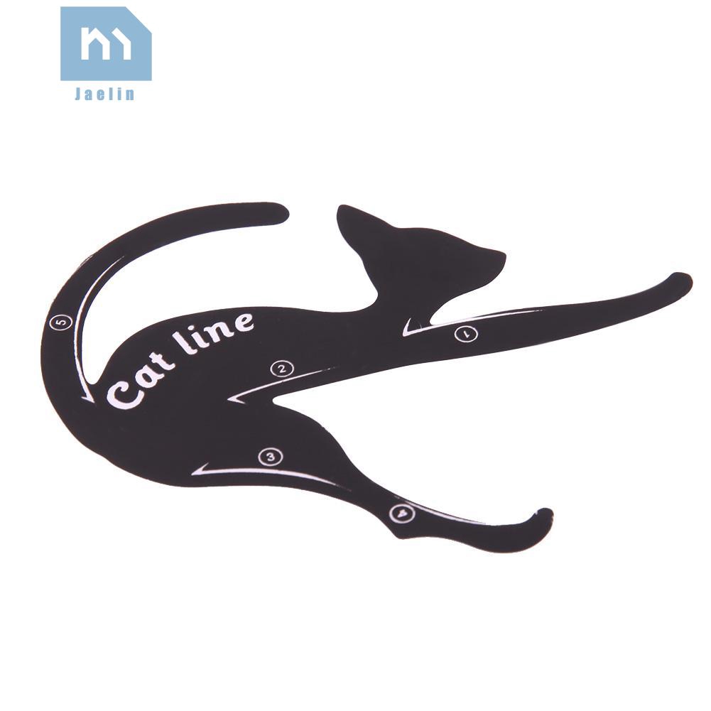 [Hàng mới về] Set 2 khuôn hỗ trợ kẻ trang điểm mắt lông mày thiết kế hình con mèo độc đáo