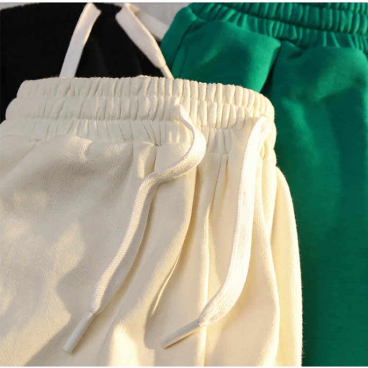 Quần Short Thể Thao Dây Rút Phối Màu Thời Trang Mùa Hè Mới Cho Nữ