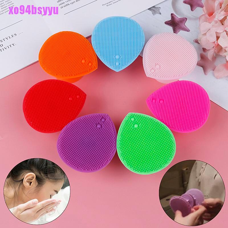 Miếng Rửa Mặt Silicone Tẩy Tế Bào Chết Làm Sạch Mụn Đầu Đen Xo94Bsyu