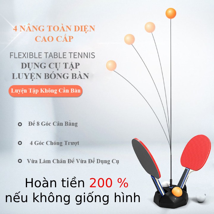 Combo bao cát trụ đấm bốc boxing Elipsport ABJ chính hãng + bóng bàn phản xạ cao cấp - Bảo hành bao cát đấm bốc 12 tháng