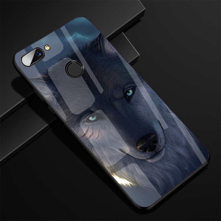 Ốp Lưng XIAOMI MI 8 LITE mặt kính cường lực cao cấp thiết kế Độc Quyền