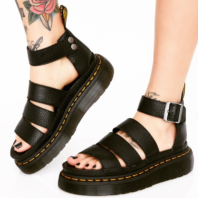 “CLAI 10” giảm 10% Dr Martens gladiator sandal Clarissa II quad