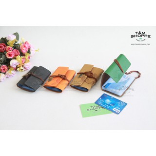 Ví đựng thẻ ATM, card Vintage TTTM