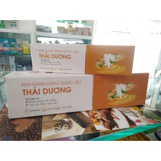 Kem đánh răng dược liệu Thái Dương