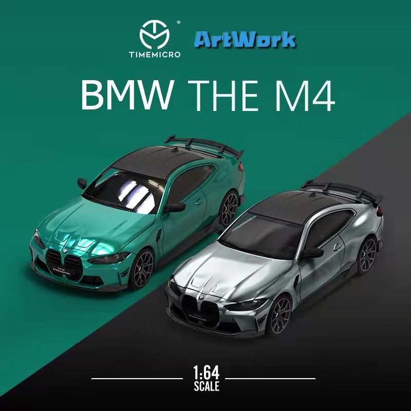 Mô Hình 1:64 Time Micro - BMW M4 Generation G82 - Compact Edition