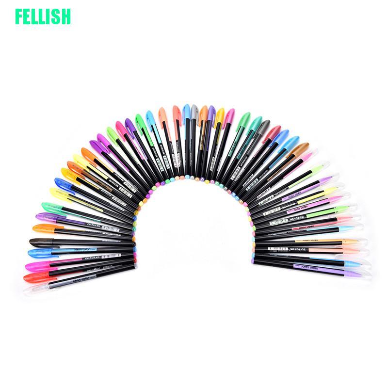 Set 48 Ruột Bút Mực Dạ Quang Nhiều Màu Sắc Tiện Dụng