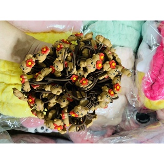 Thun Cột Tóc Hình Thú - Đồ Cột Tóc Cho Mẹ và Bé