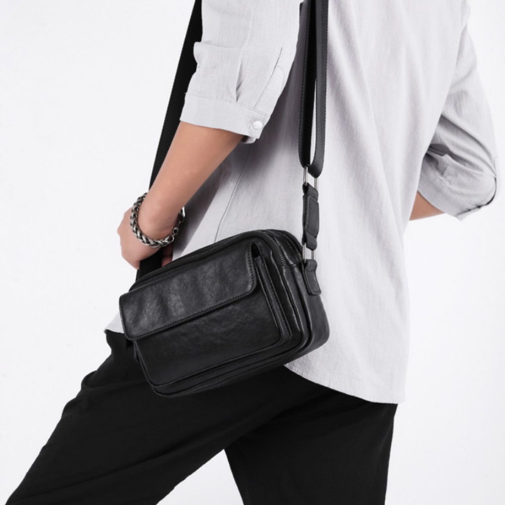 Túi đeo chéo nam nữ,Da Pu cao cấp,Size: 23x16x7 cm ,Chống thấm nước -Kiểu dáng trẻ trung, cá tính - 𝑰𝑩𝑨𝑮