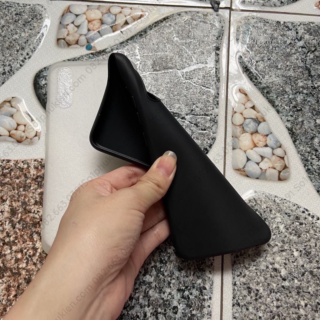 Ốp lưng Vivo S1 Silicon dẻo trong, trong đục chống ố, dẻo đen trơn dày cao cấp (có video