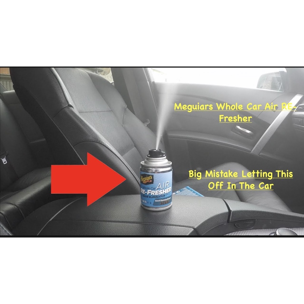 KHỬ MÙI DIỆT KHUẨN NỘI THẤT MEGUIAR'S  57G DUCTHANHRESIN