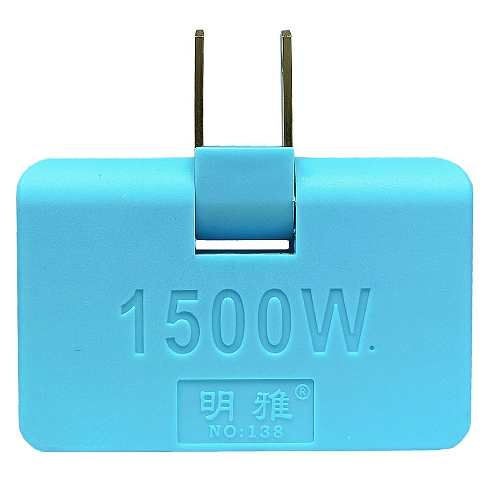 Ổ Cắm Điện Đa Năng Chống Giật Chuyển Đổi Chia 3, Xoay 180 Độ Thông Minh ( Phích Cắm chân dẹt nha mọi người)