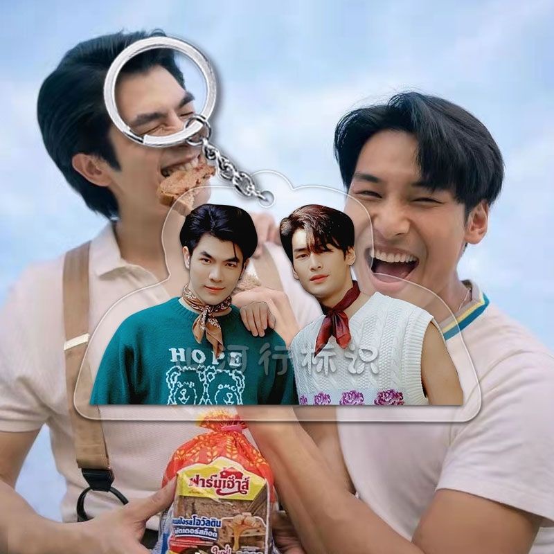 Móc Khóa Acrylic Hình Nhân Vật Hoạt Hình KinnPorsche