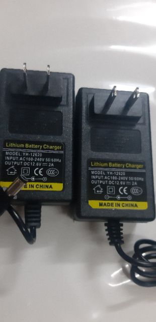 Sạc 12V 2A vuông .Chuyện sạc pin lion 3.7 sạc đầy điện áp 12.6v