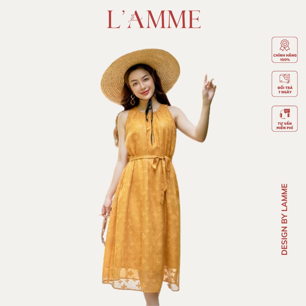 Đầm bầu đẹp Amber Dress quyến rũ mát mẻ mùa hè thiết kế bởi LAMME