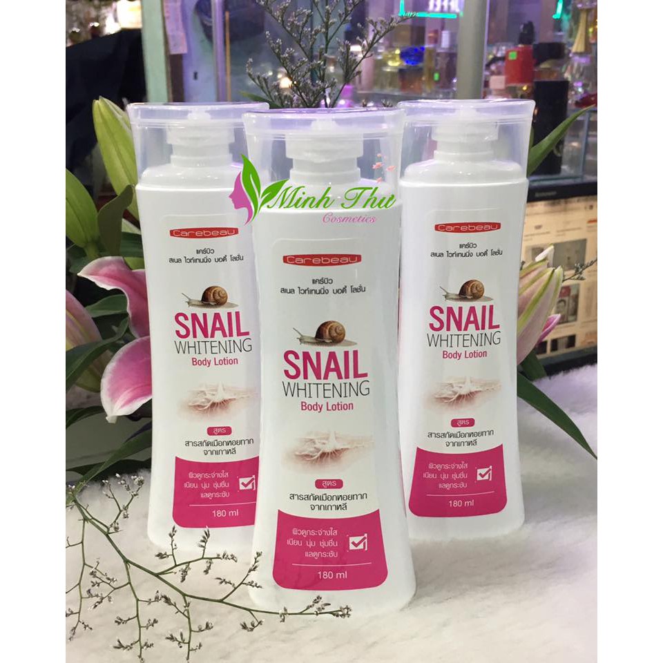 Dưỡng body Snail Whitening Body Lotion