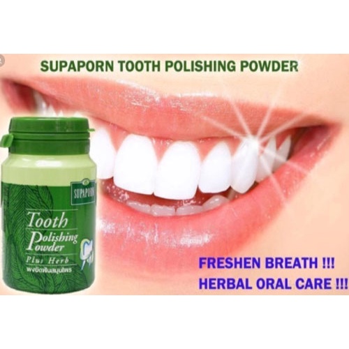 Bột Tẩy Trắng Răng Supaporn Tooth Thái Lan