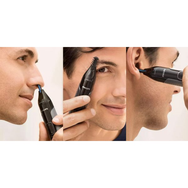 Máy Tỉa Lông Mũi, Tai Và Lông Mày Philips NT3650/16