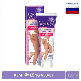 KEM TẨY LÔNG VELVET DEPILATORY CREAM 100ML