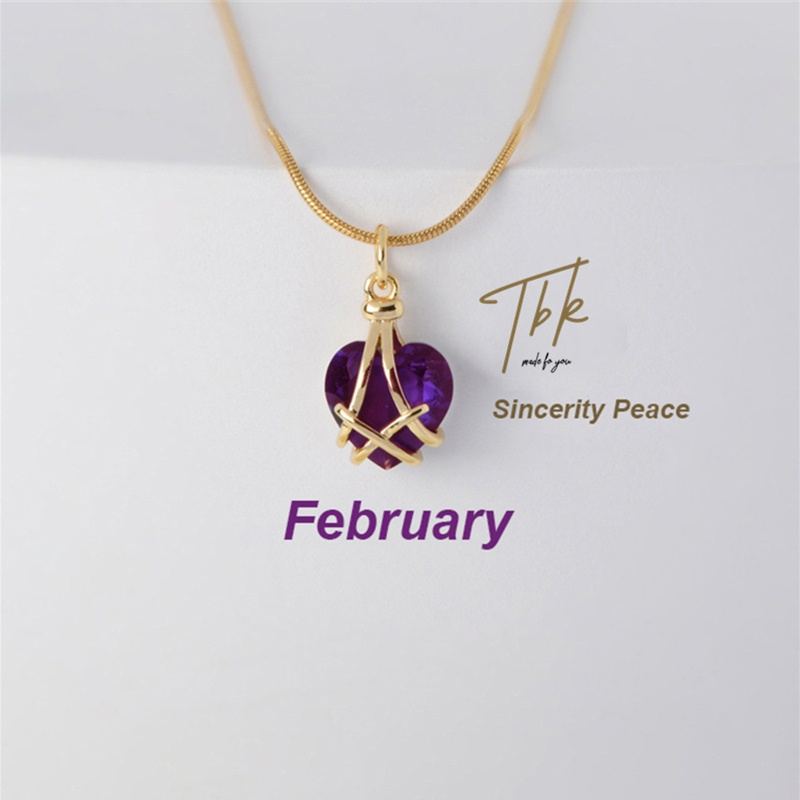 Vòng cổ Mặt Hình Lâu Đài Bằng Đá Dễ Thương