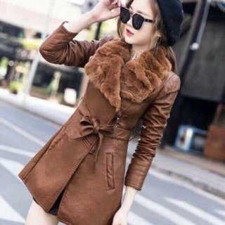 Áo da cổ lông loại đẹp