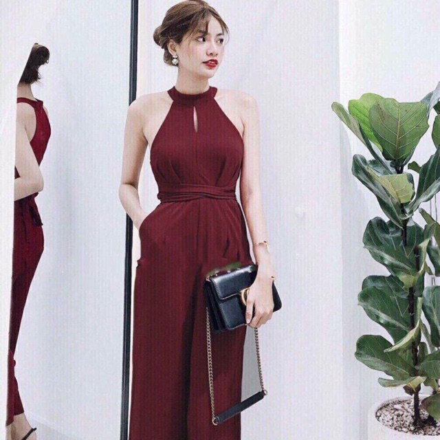 JUMP LỬNG CỔ YẾM CỘT EO