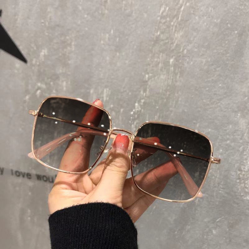 Mắt Kính Gọng Vuông Oversize Chống Bức Xạ Thay Thế Cho Nam Nữ