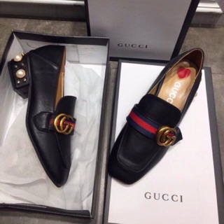 GIẦY GUCCI GÓT NGỌC ( 3 phân ), gót dễ đi 😍😍