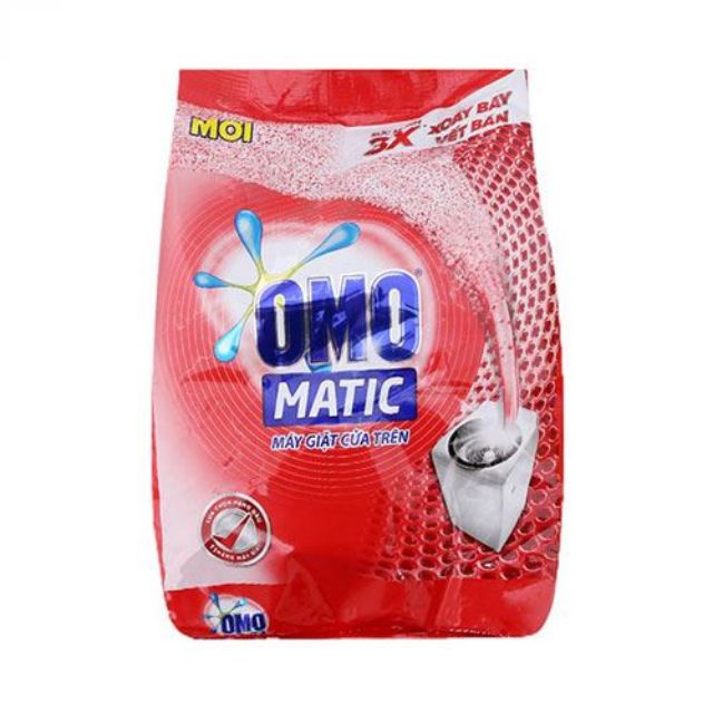 Bột giặt Omo Mactic cửa trên 6 Kg