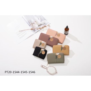 Ví Pretty hoạ tiết lá size lớn