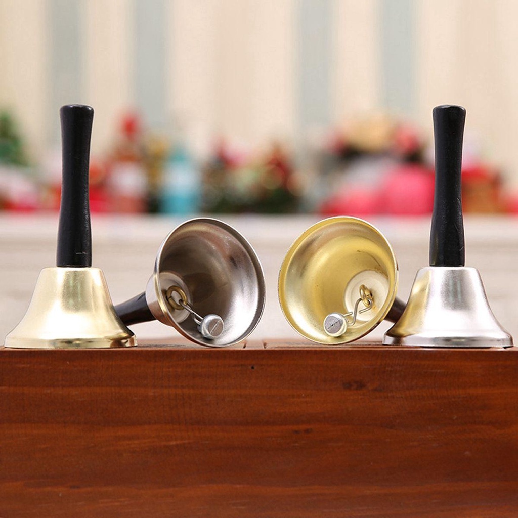 IVORY Nhẫn Kim Loại Tay Cầm Gỗ Hình Ông Già Noel