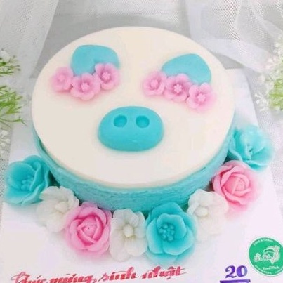Khuôn silicone trái tim và mũi heo làm bánh rau câu, socola siêu cute đáng yêu / làm bánh sinh nhật/ rau câu