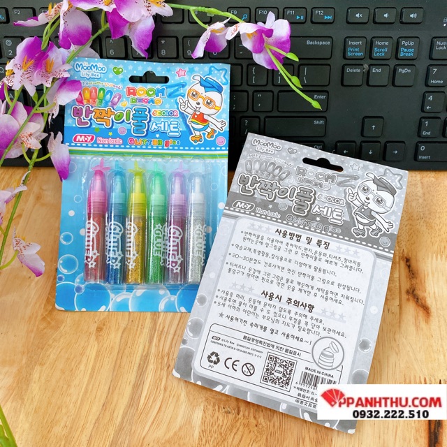 Vĩ KIM TUYẾN VĨ 6-12 màu sắc tươi xinh, chất lượng cao - HALLU STORE