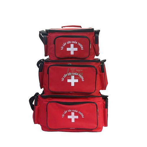 Túi cứu thương đỏ nhiều kích thước