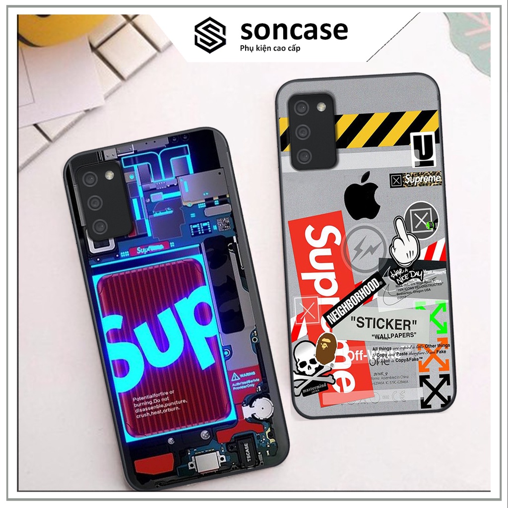 Ốp Samsung A02s / A03s in hình Stixker,bearkick cute và dễ thương, ốp lưng Son store 6868.