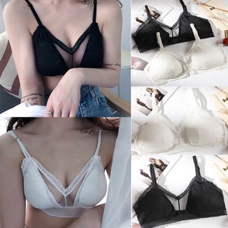 Áo ngực phối ren có mút lót nâng ngực thiết kế quyến rũ