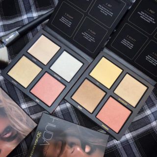 Bảng phấn highlight Huda Beauty 3D