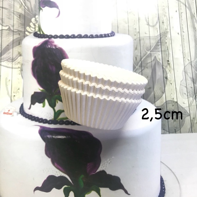 Cúp Giấy Trắng 9,5cm 3 Tập 75 Chiếc