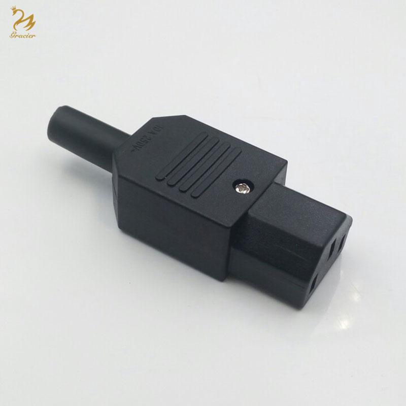 Ổ cắm dây nguồn cho phụ kiện cáp cắm 250V 10A chuyên dụng cao cấp độc đáo 1500KW 8 * 2.3 * 2cm | BigBuy360 - bigbuy360.vn